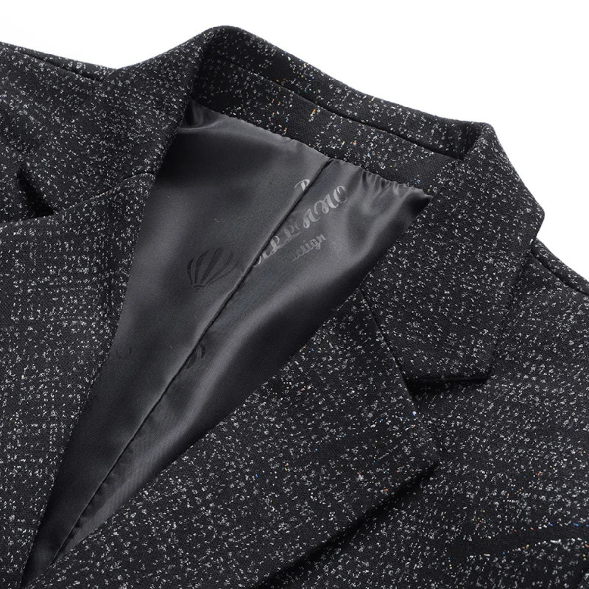 The Sassicaia Men’s Slim Fit Smart Casual Checked Blazer Suit