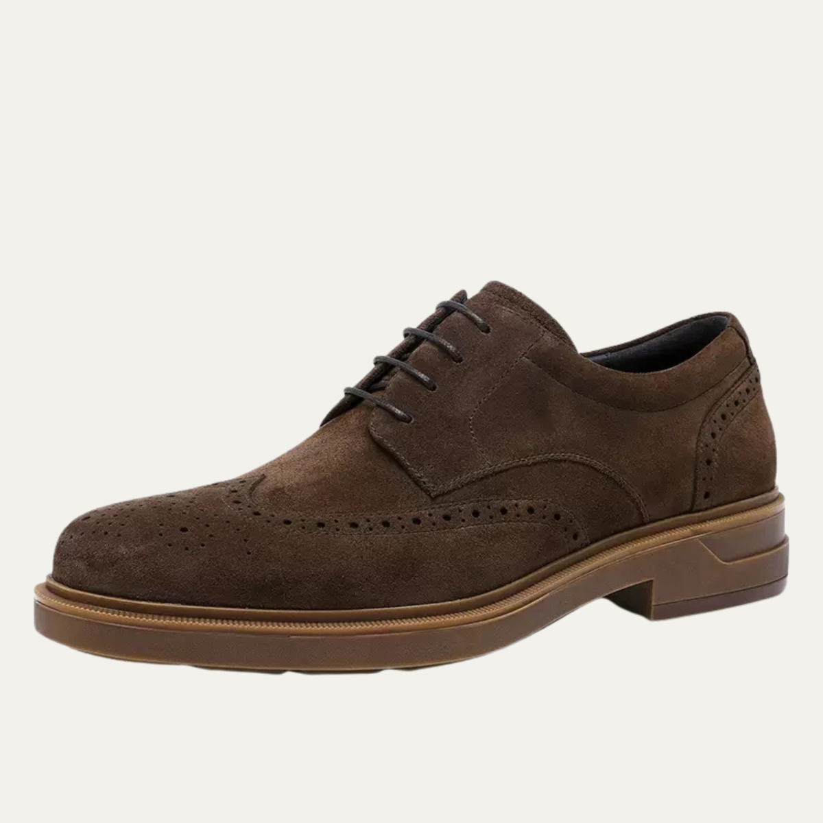 The Trastevere Men’s Suede Leather Lace Up Oxford Dress Shoes