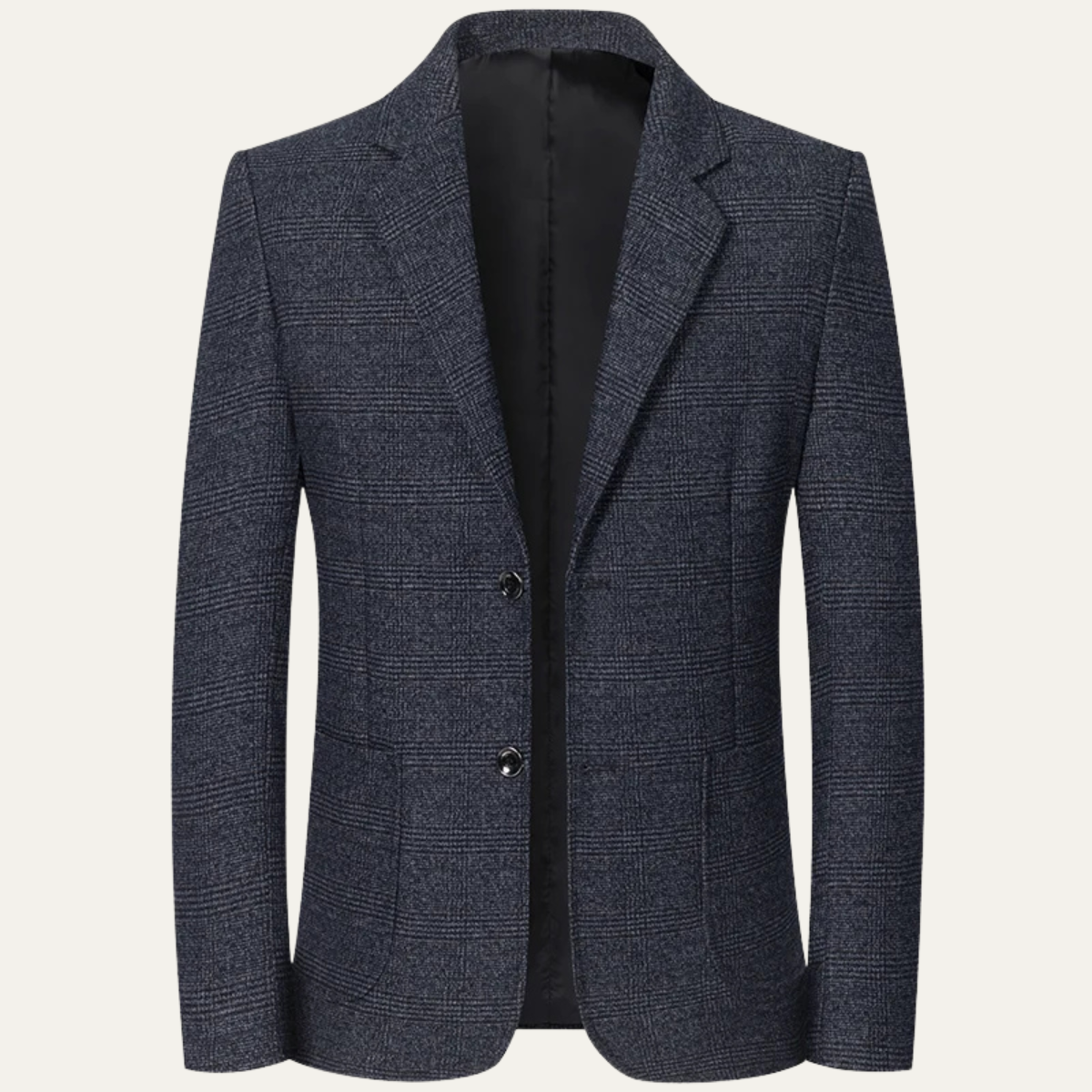 The Sarentino Men’s Vintage Checkered Plaid Blazer - Wedding Guest