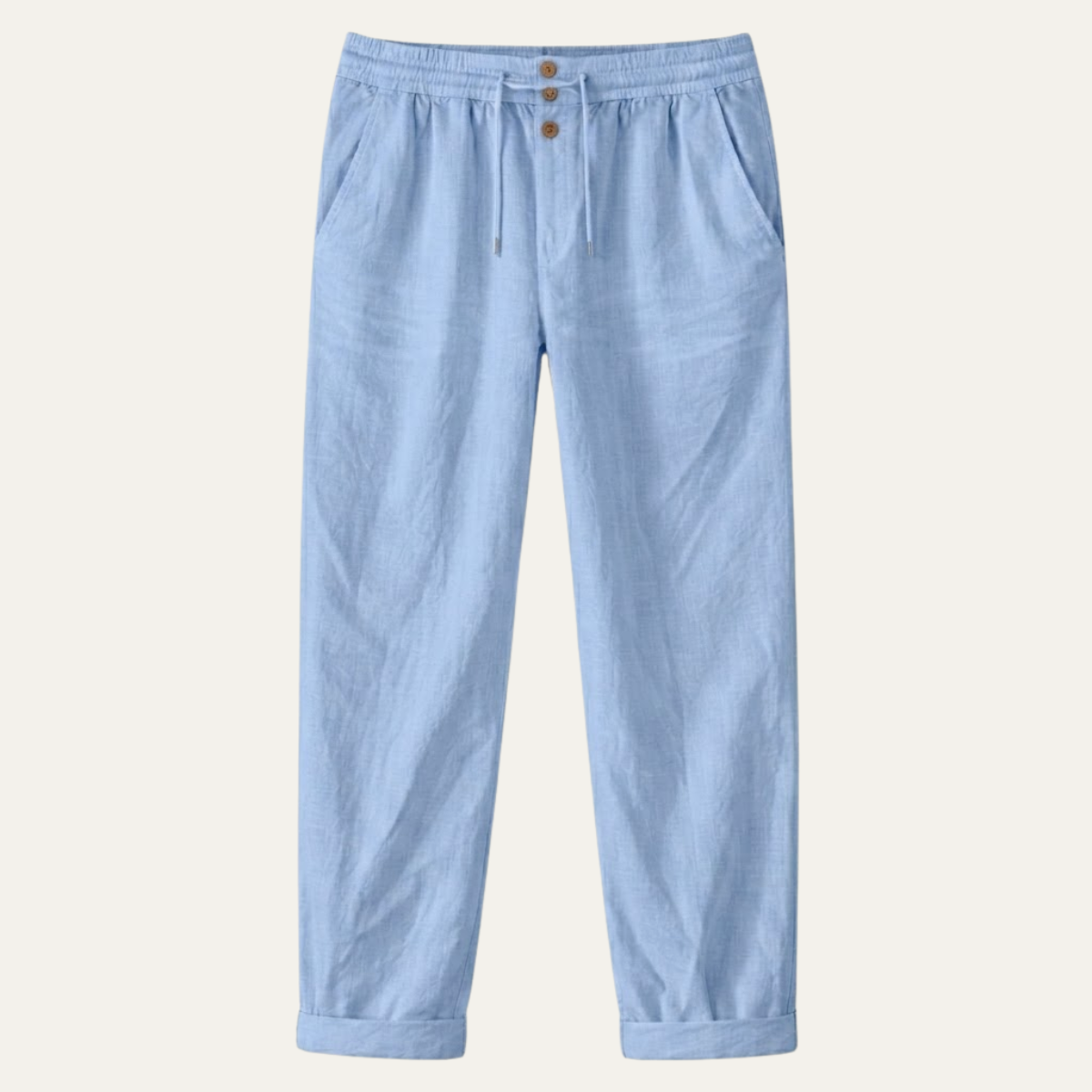 The Greenhaven Men’s Elegant Lightweight Summer Linen Pants