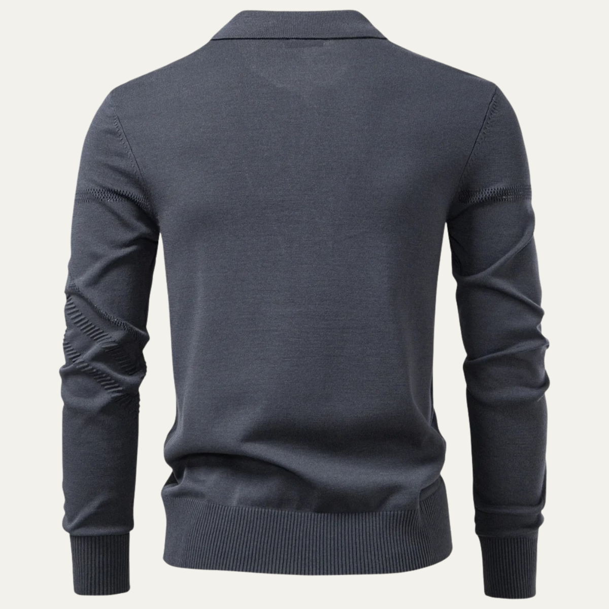 The Battersea Men’s Lightweight Knit Polo Sweater