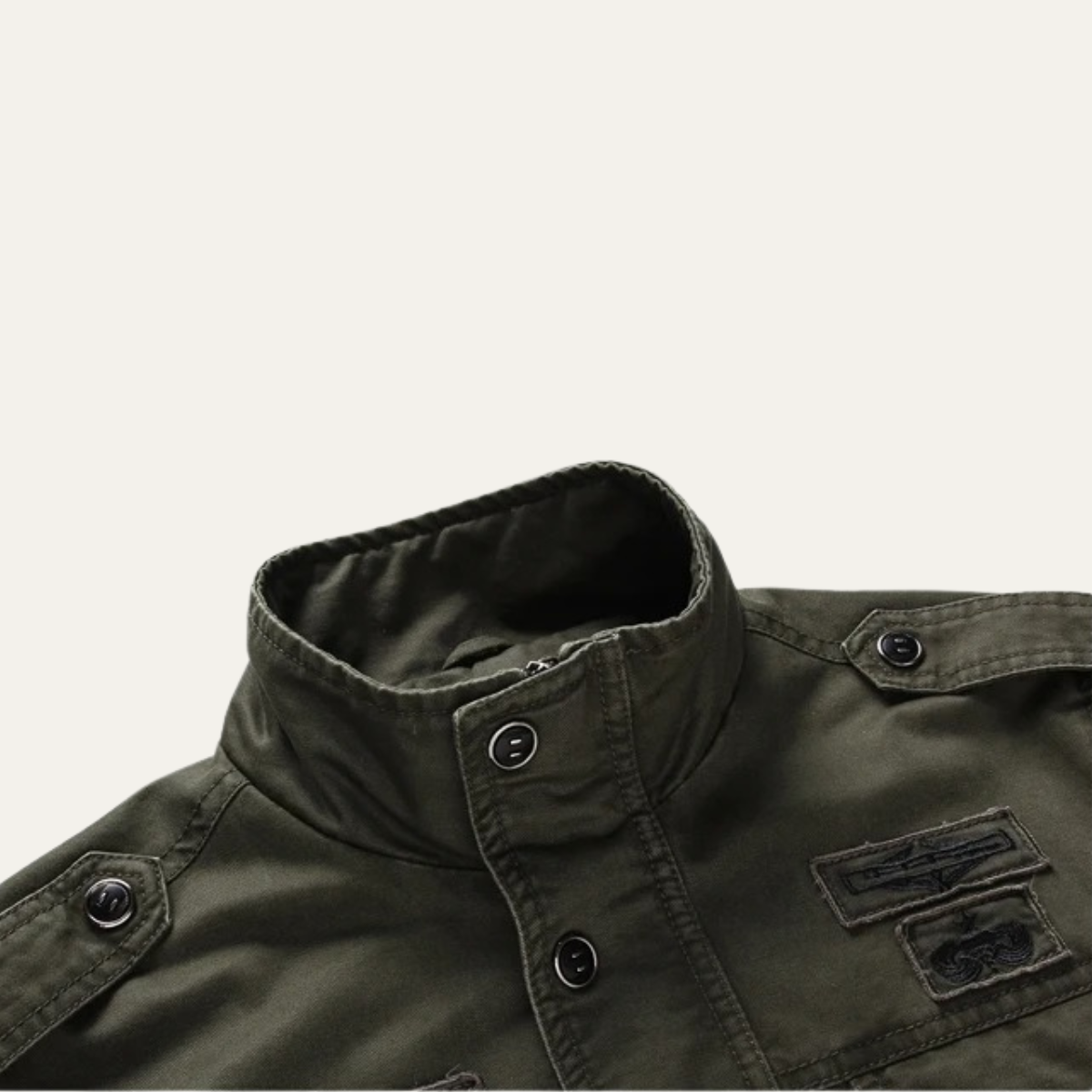 The Aberdeen Men’s Trendy Cargo Cotton Jacket with Pockets