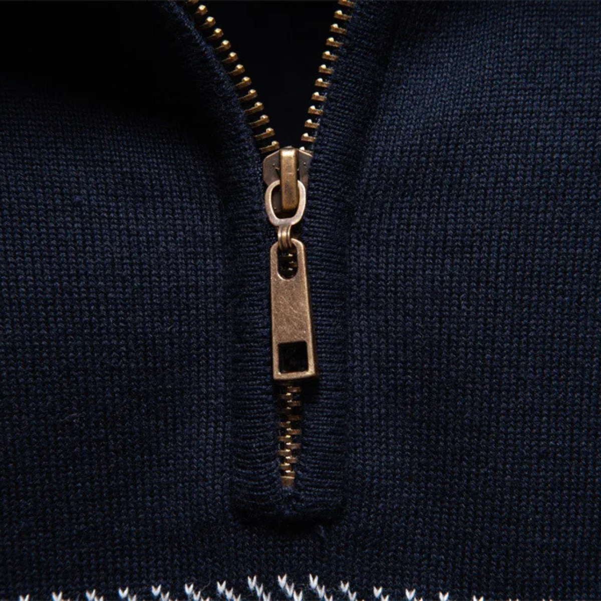 The Mallorca Men's Half Zip Business Casual Knit Sweater