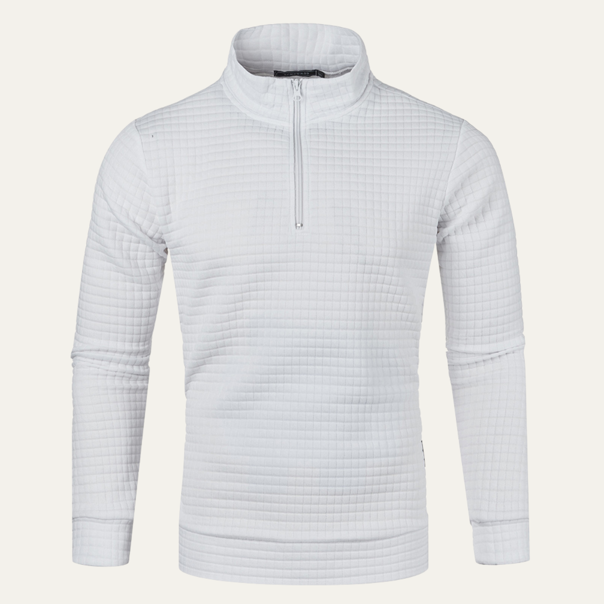 The Willowcrest Men’s Warm Lightweight Quarter Zip Sweater