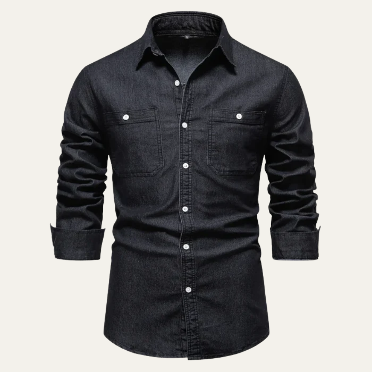 The Bradford Men’s Workwear Denim Button Up Shirt