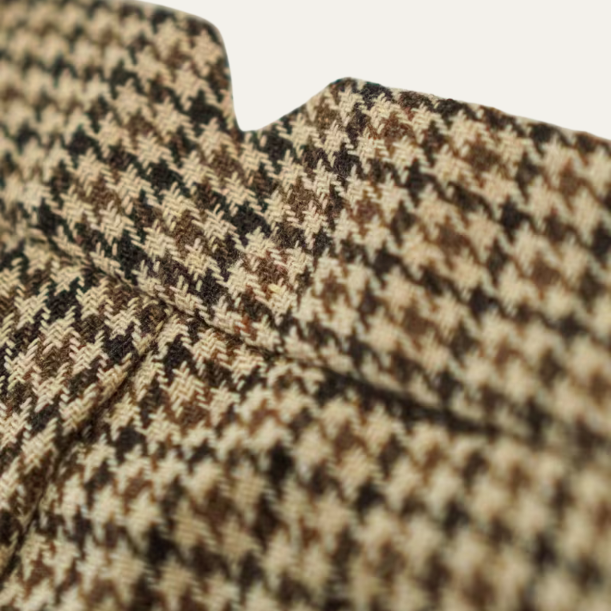 The Barossa Men’s High Waisted Houndstooth Vintage Dress Pants