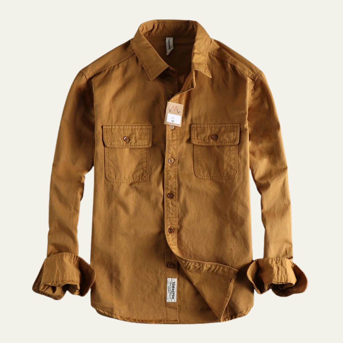The Crossfield Men's Vintage Button Up Shirt