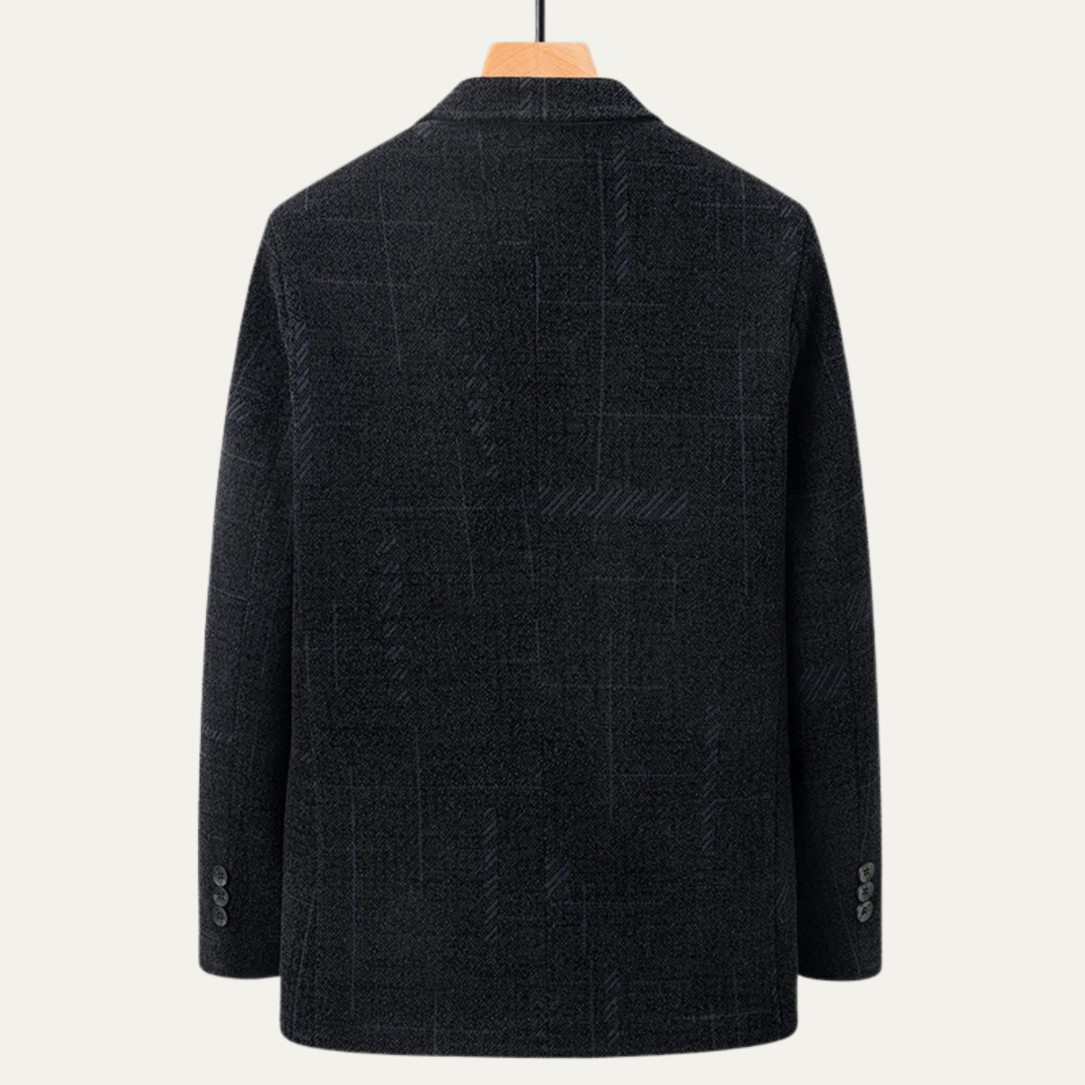 The Riccione Men’s Smart Business Blazer with Warm Fur Lining
