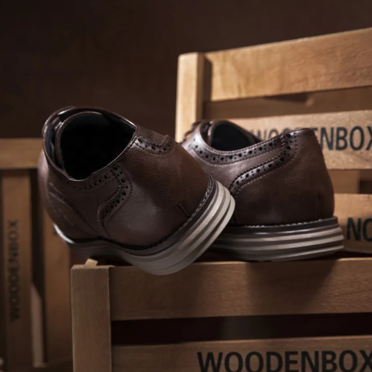 The Glenbrook Ridge Men’s Smart Business Casual Work Lace Up Shoes