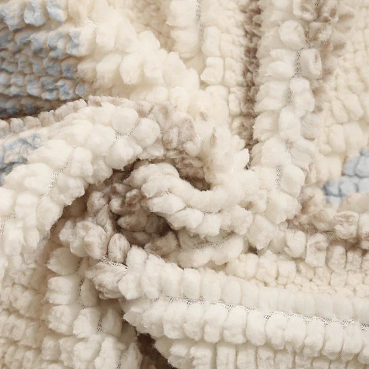 The Millstone Men’s Plaid Fleece Checked Hooded Coat