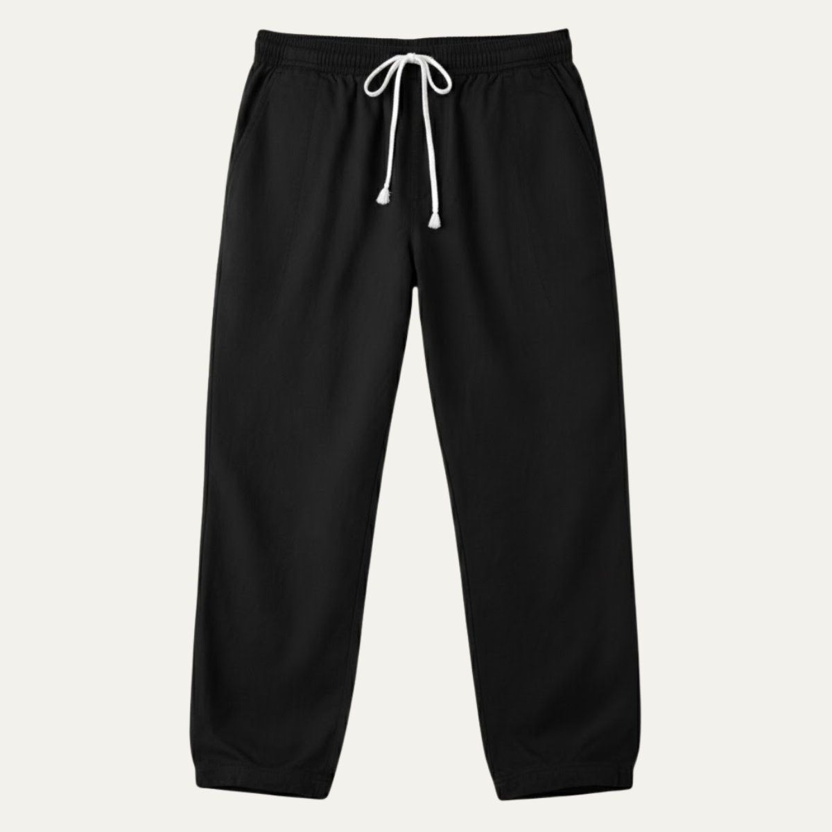 The Pinebrook Park Men’s Loose Cotton Linen Drawstring Pants