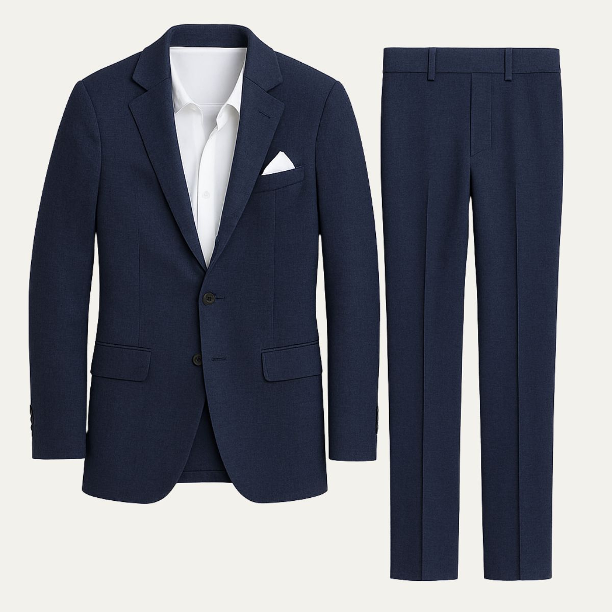 The Santorini Linen Wedding Guest Men Suit
