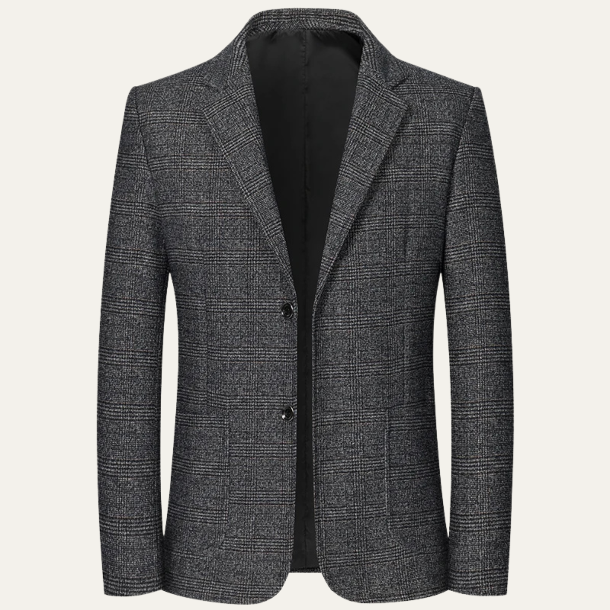 The Sarentino Men’s Vintage Checkered Plaid Blazer - Wedding Guest