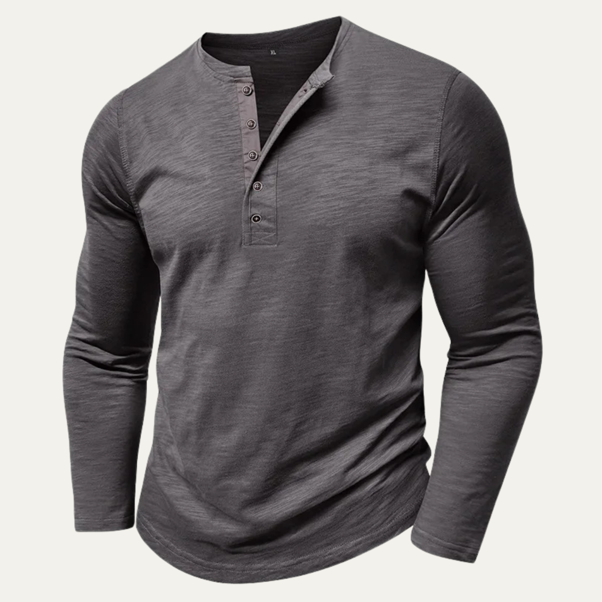 The Vienna Men’s Slim Fit Casual Henley T Shirt