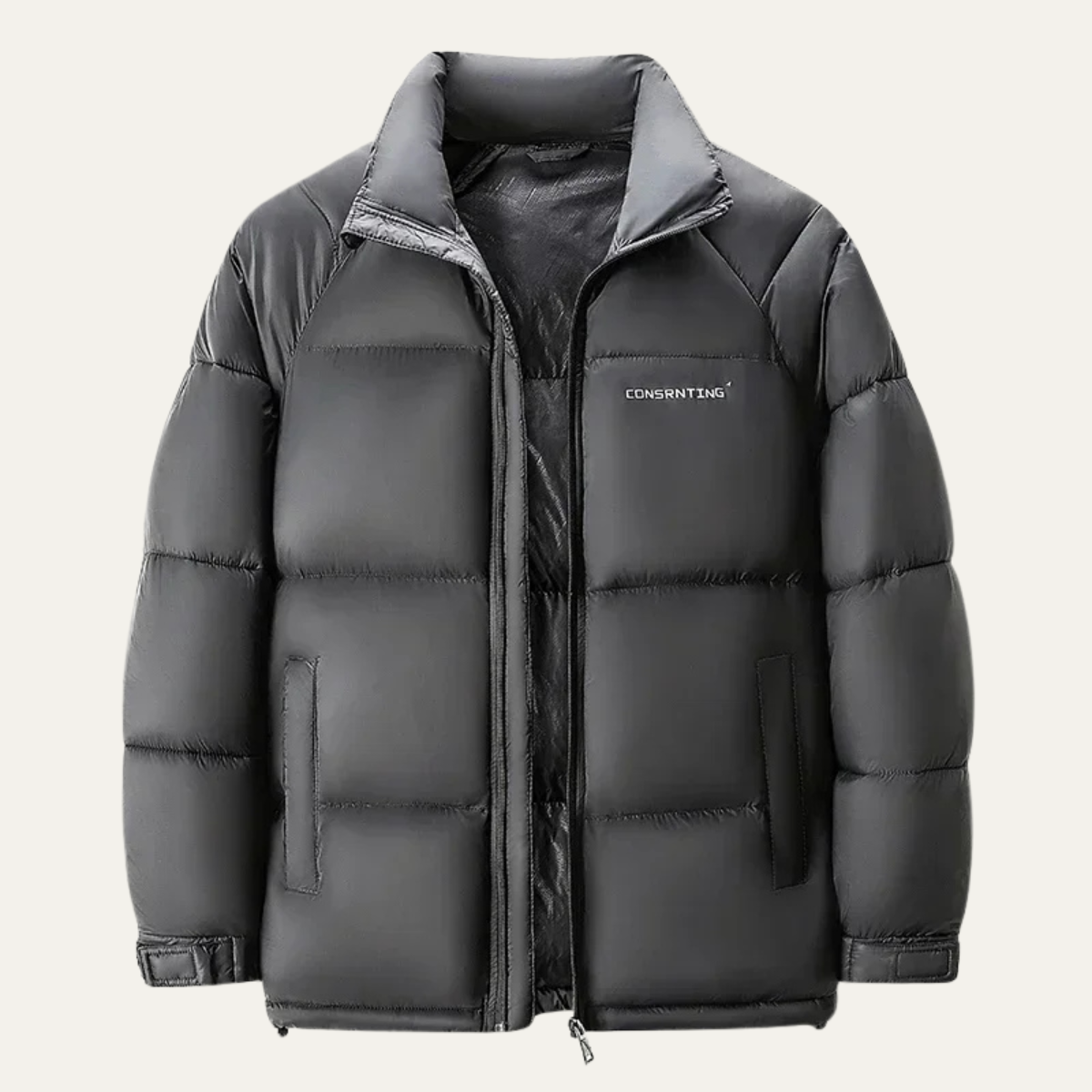 The Sagrantino Men’s Black Lightweight Warm Puffer Jacket