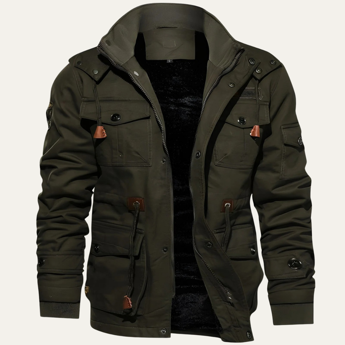 The Lonsdale Men’s Military Waterproof Tactical Jacket