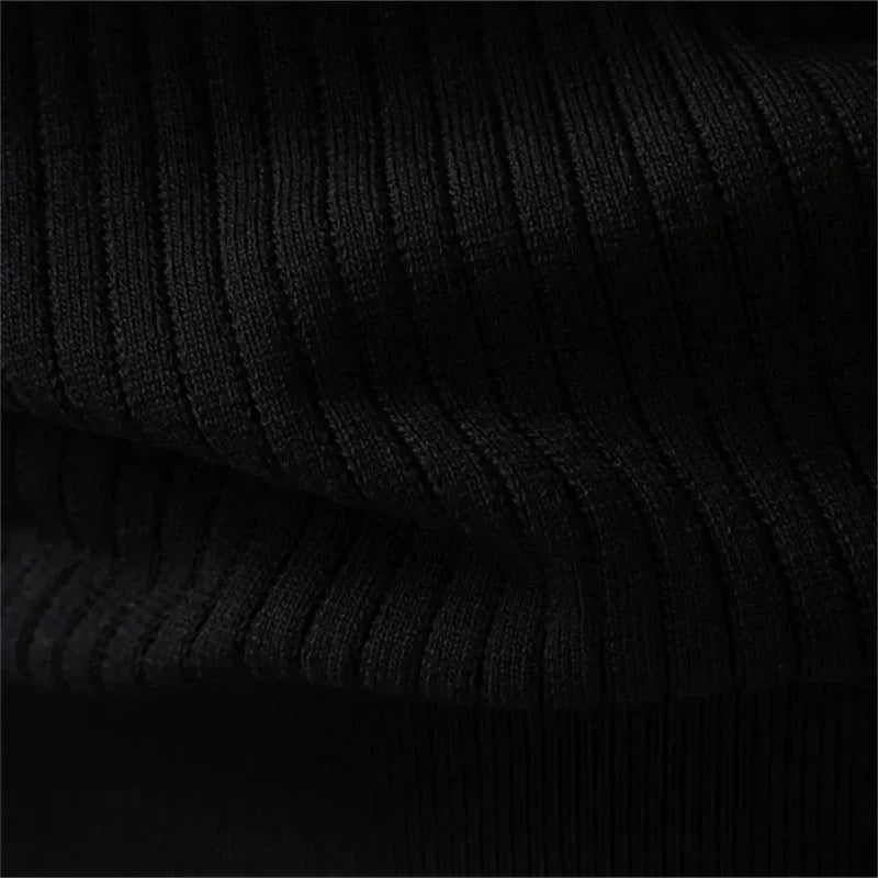 The Taormina Men's Ribbed Henley Knit Sweater