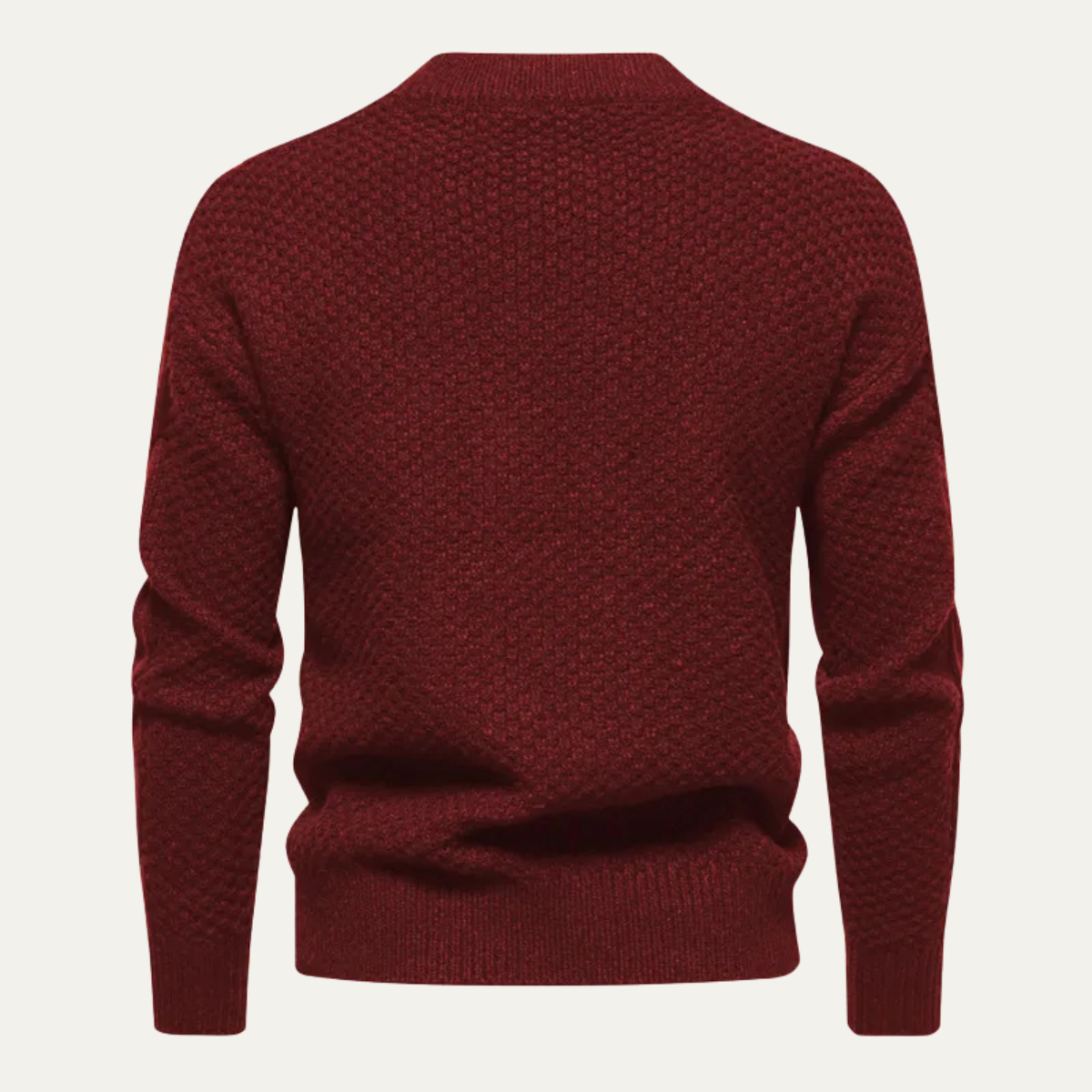 The Birchcrest Men’s Cable Winter Trendy Round Neck Knit Sweater