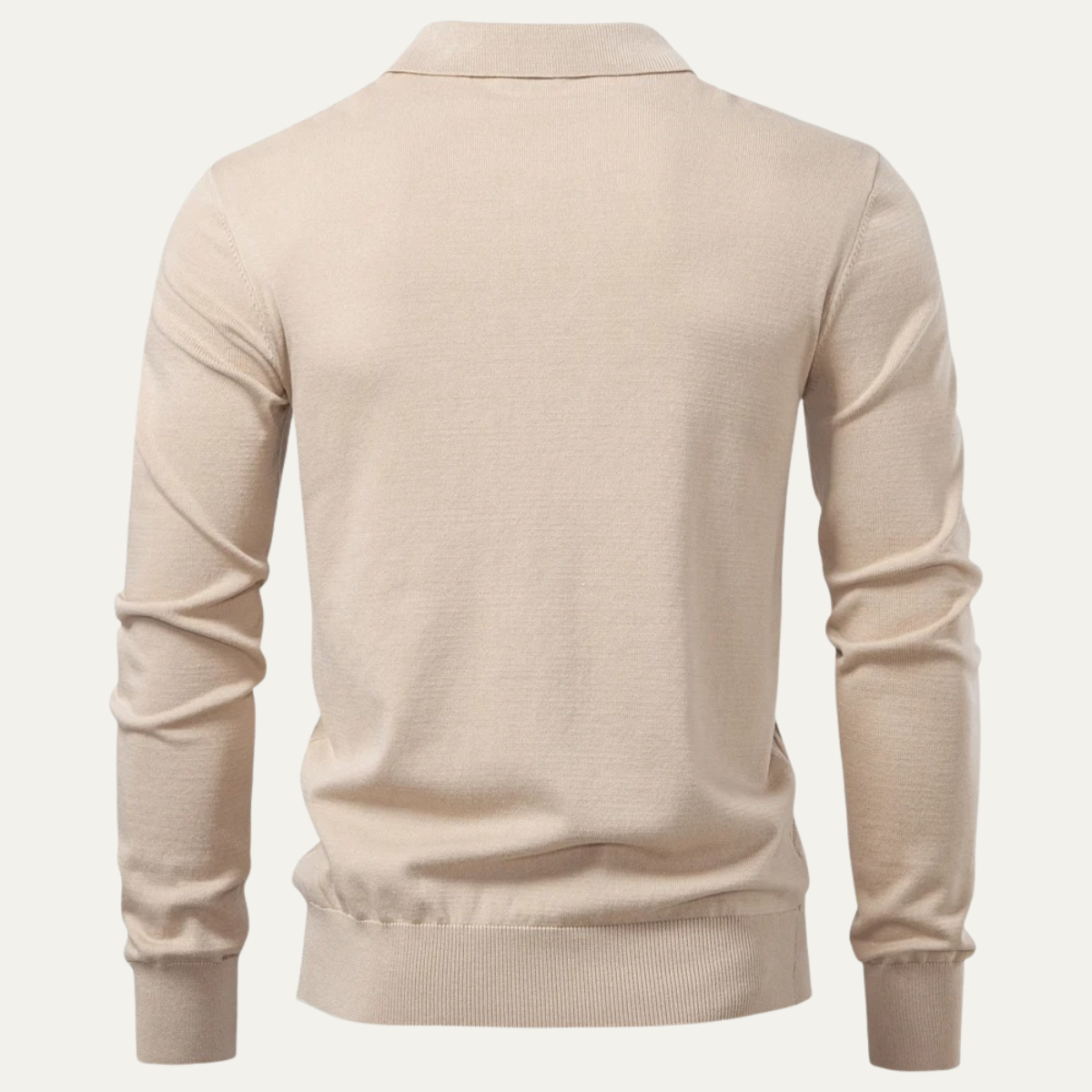 The Scarborough Men's Knit Casual Polo Sweater