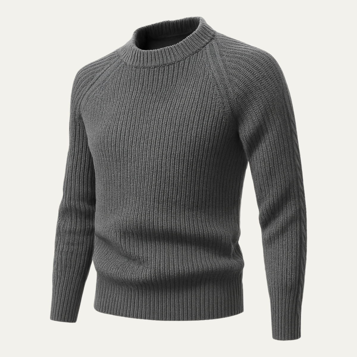The Ely 100% Cashmere Crewneck for Men