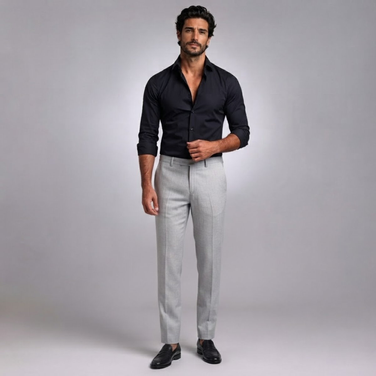The Silverwood Men’s Casual Linen Dress Pants – Slim Fit