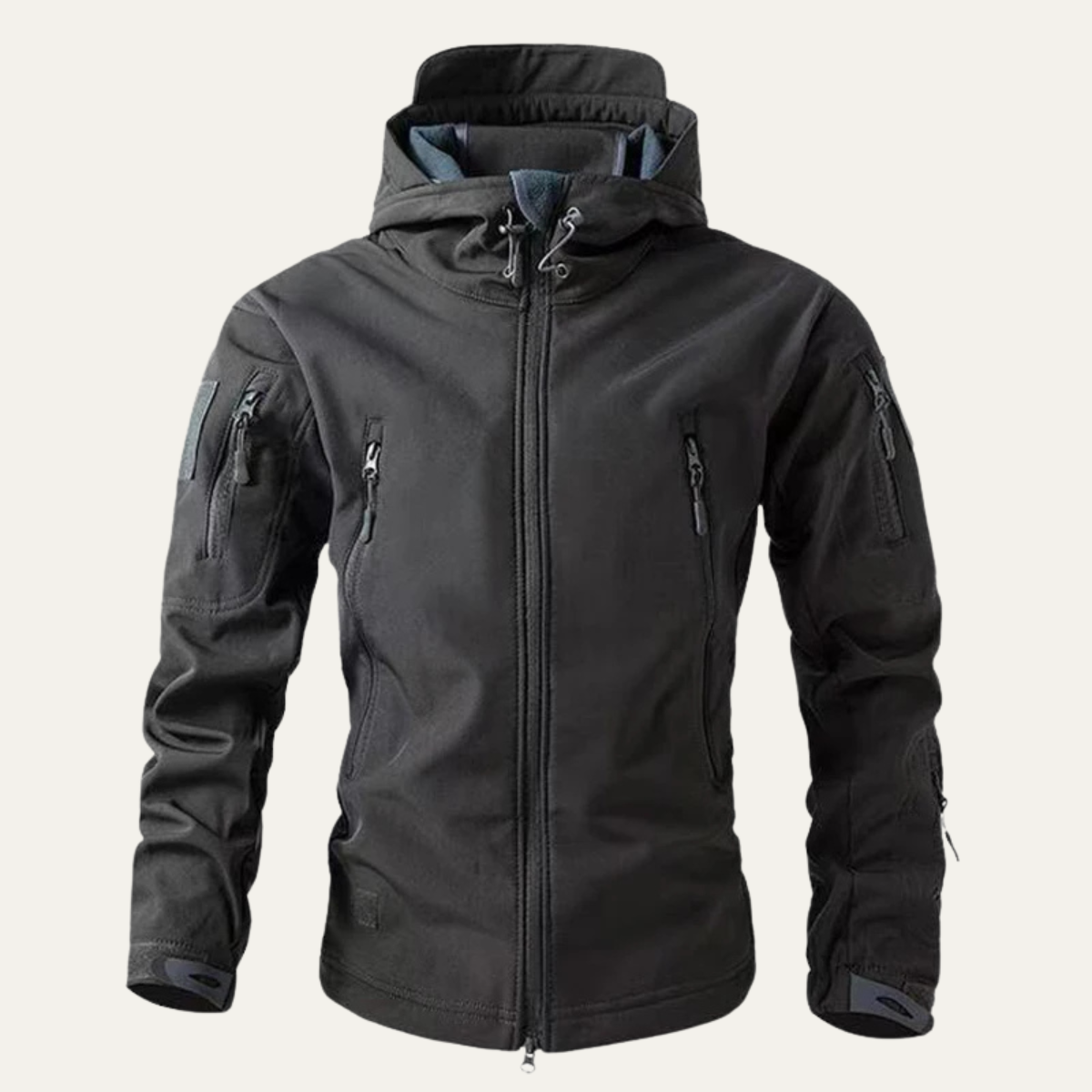 The Glenfield Men’s Softshell Fleece Lined Outdoor Windbreaker Jacket