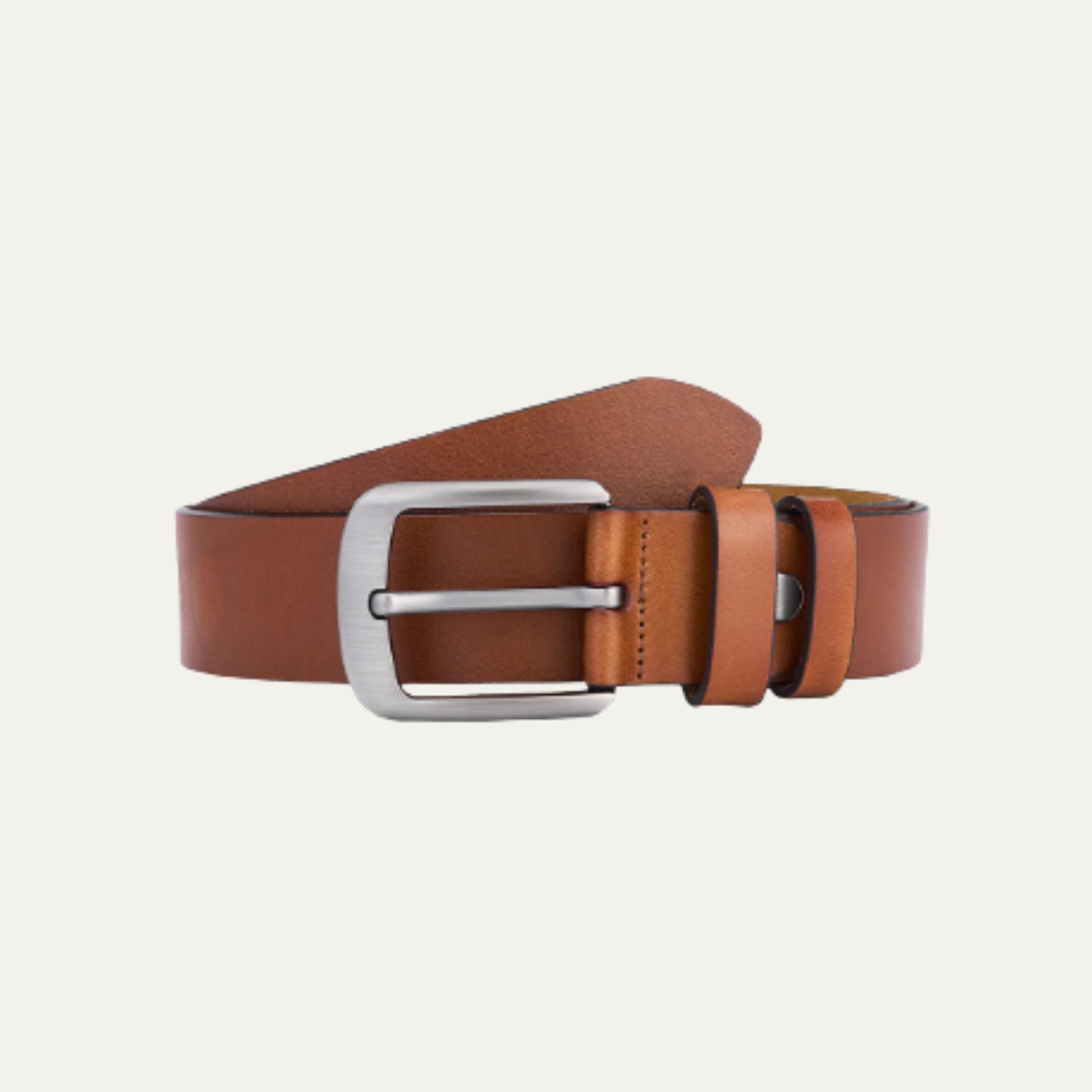 The Arlington Men’s Leather Durable Classic Buckle Belt