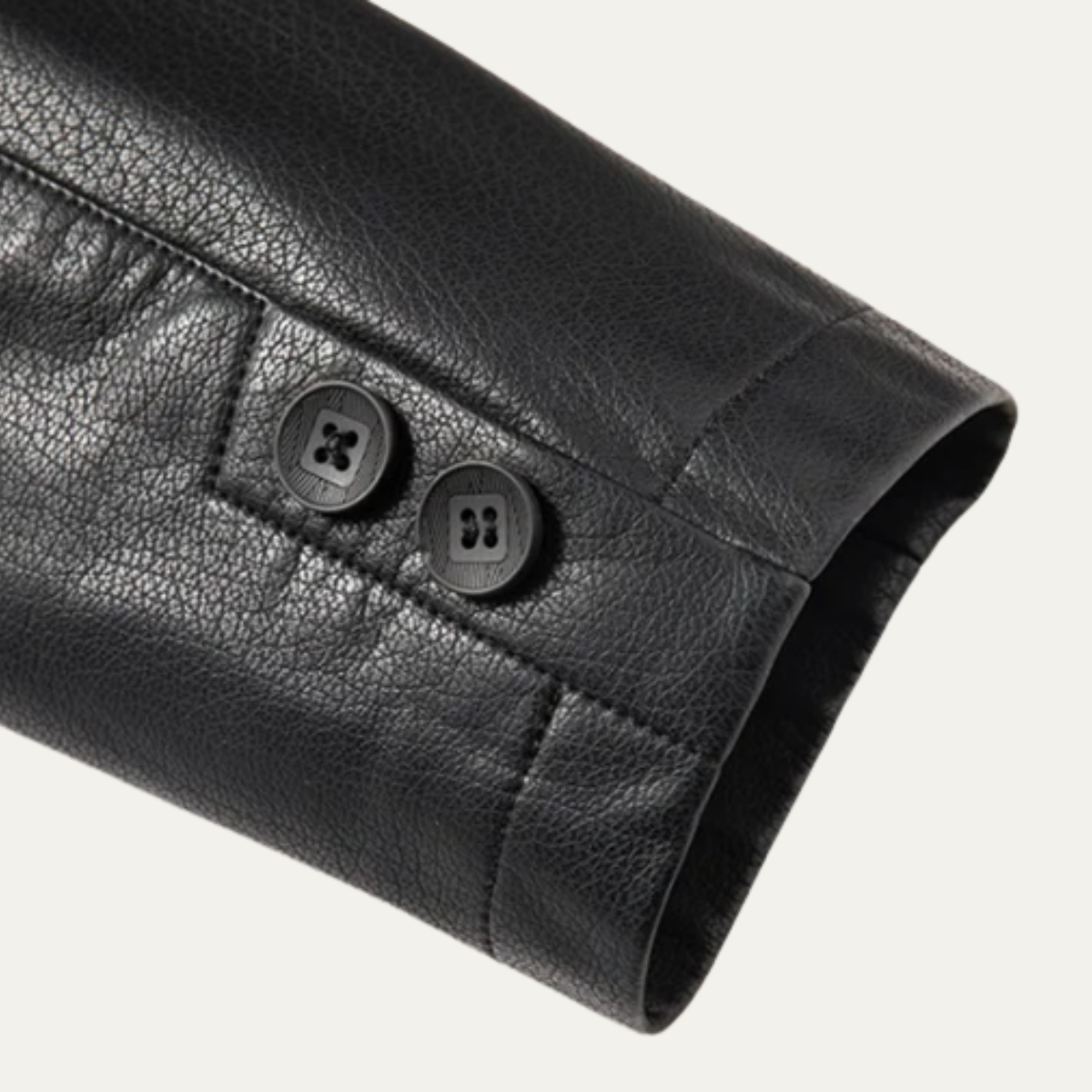 The Brookridge Men’s Slim Fit Leather Blazer Jacket