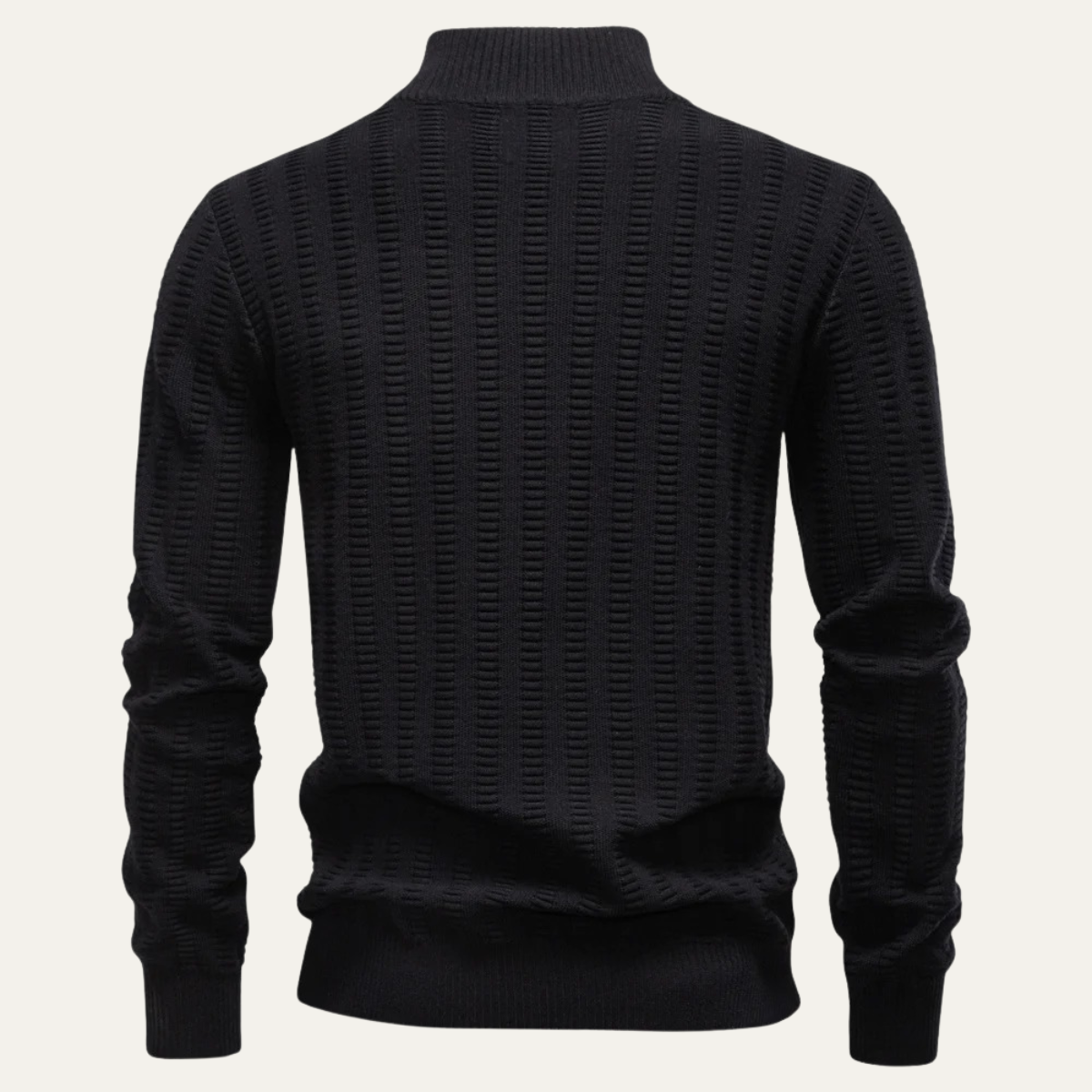The Cotswold Men’s Half Zip Knit Winter Sweater