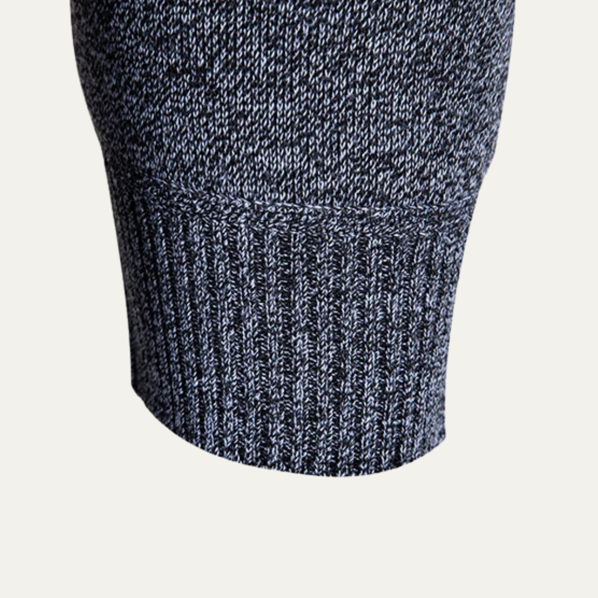 The Brightwood Men’s Winter Fleece Knit Plaid V Neck Cardigan