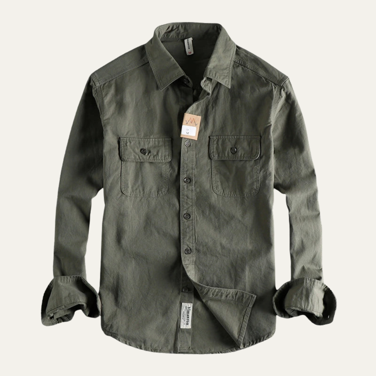 The Crossfield Men's Vintage Button Up Shirt