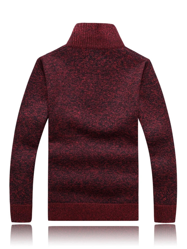 The Palm Springs Men’s Half Zip Mock Neck Knit Sweater
