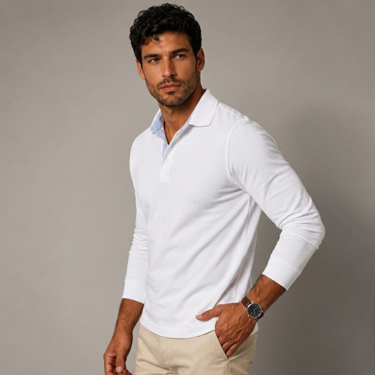The Amalfi Men’s Quick Dry Trendy Polo Shirt