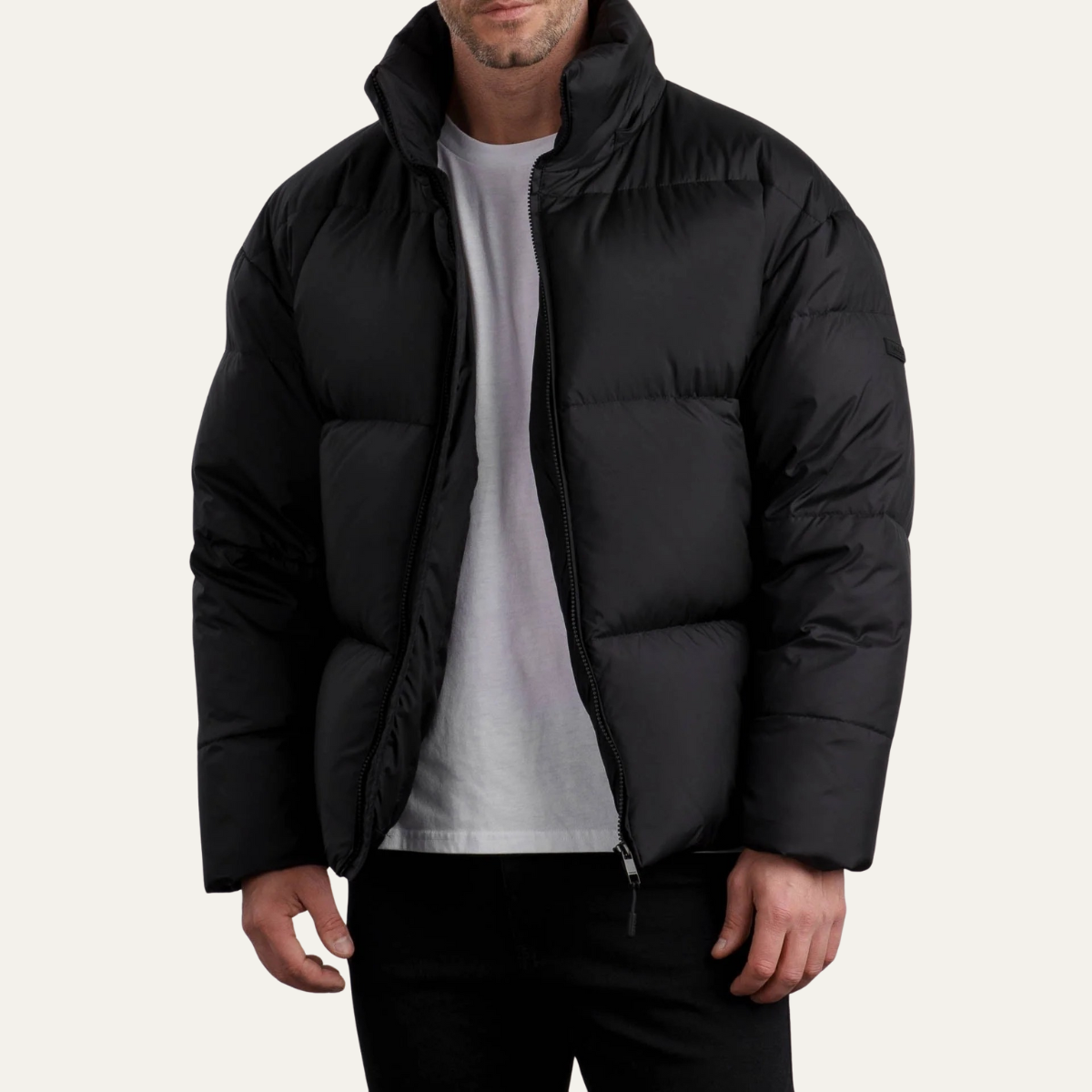 The Whitaker Men’s Warm Insulated Hooded Puffer Jacket