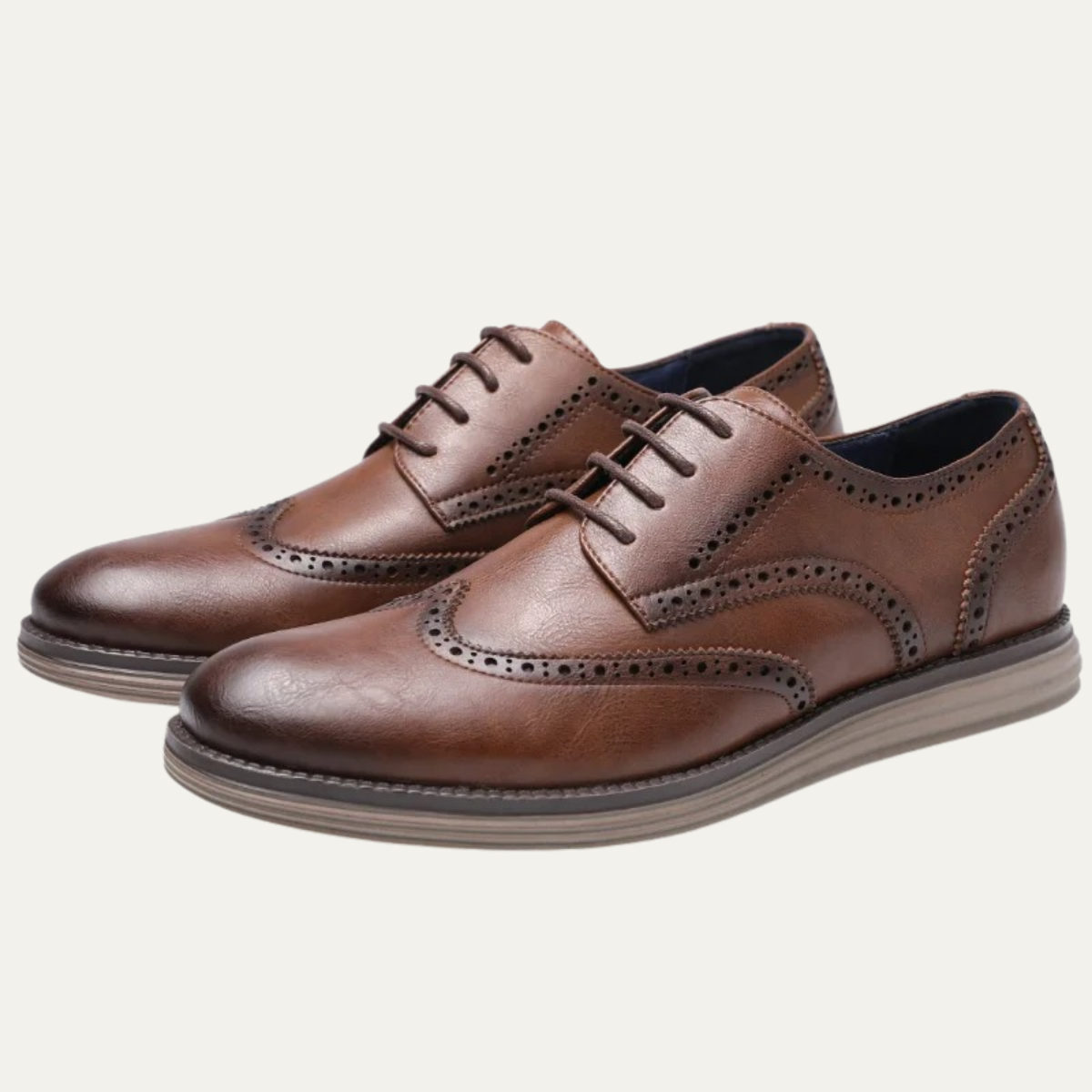 The Glenbrook Ridge Men’s Smart Business Casual Work Lace Up Shoes