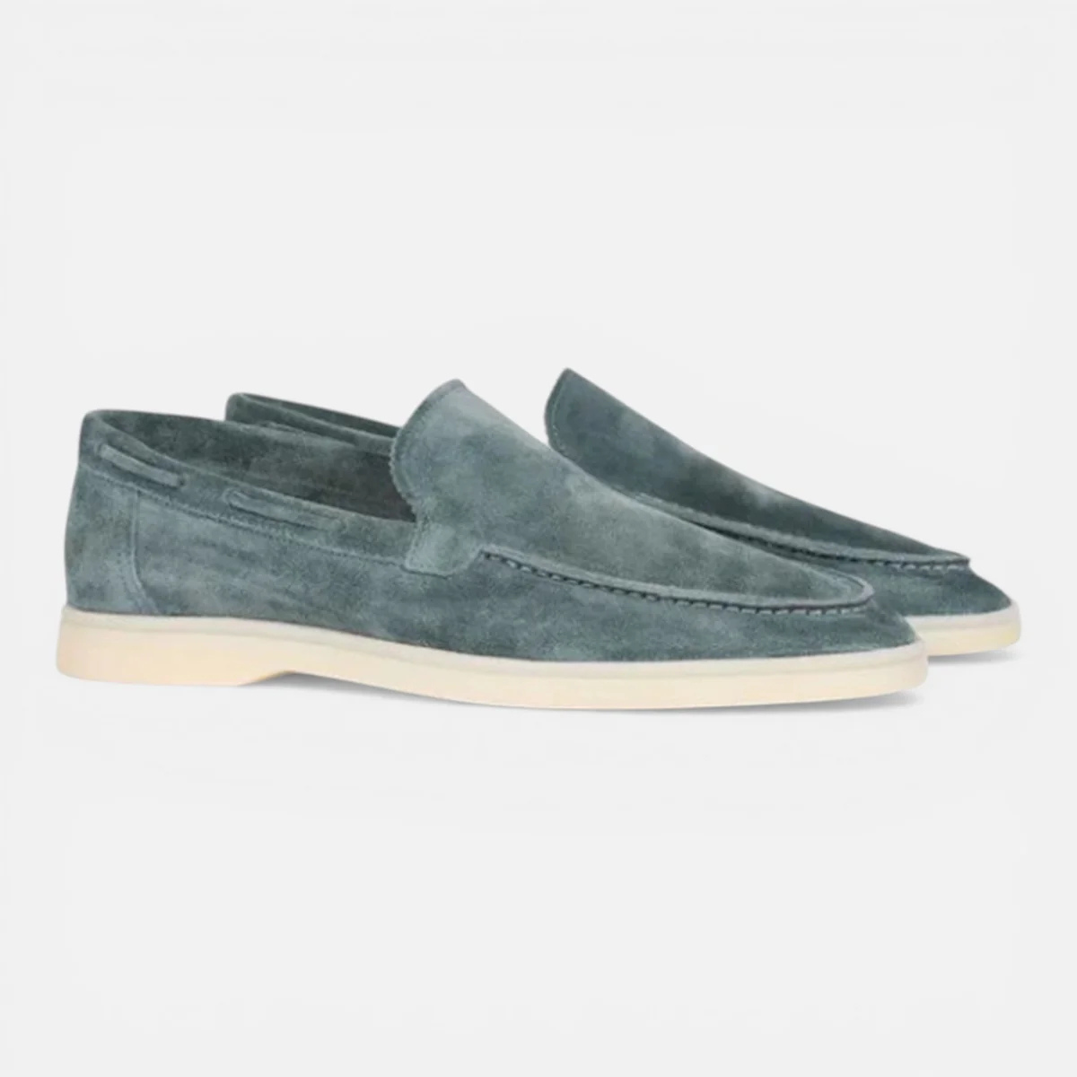 The Brookstone Men’s Suede Casual Loafers
