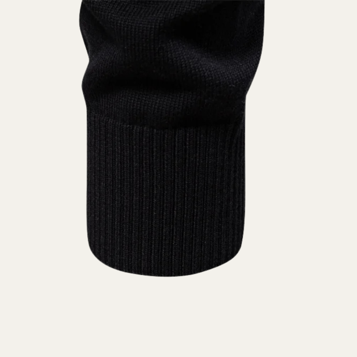 The Selva Men's Sweater Half Zip Knit Wool Blend Sweater