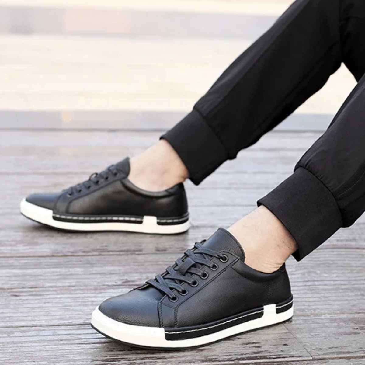 The Bridgewater Men’s Vintage Trendy Classic Lace Up Shoes