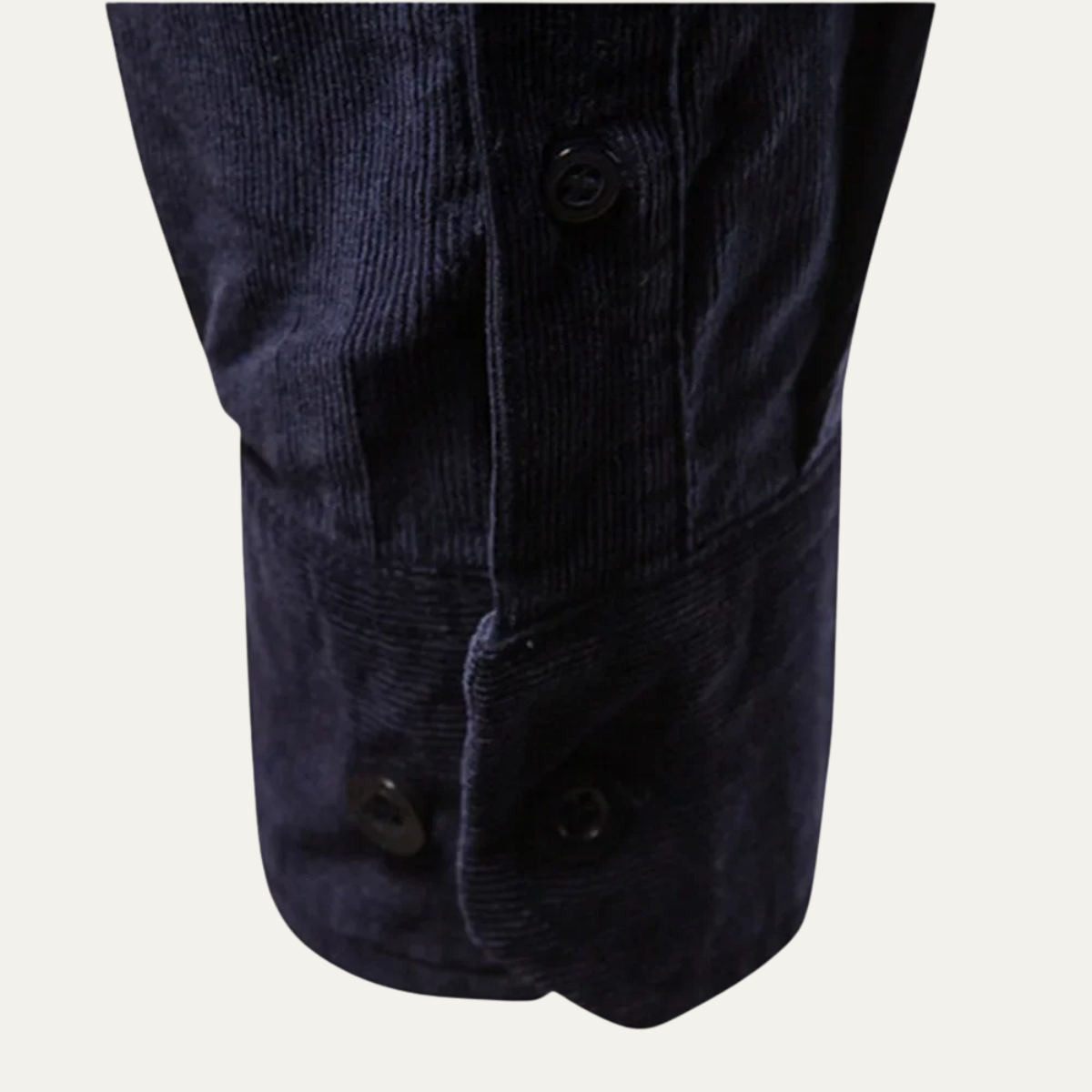 The Cascia Men’s Casual Button Up Corduroy Shirt