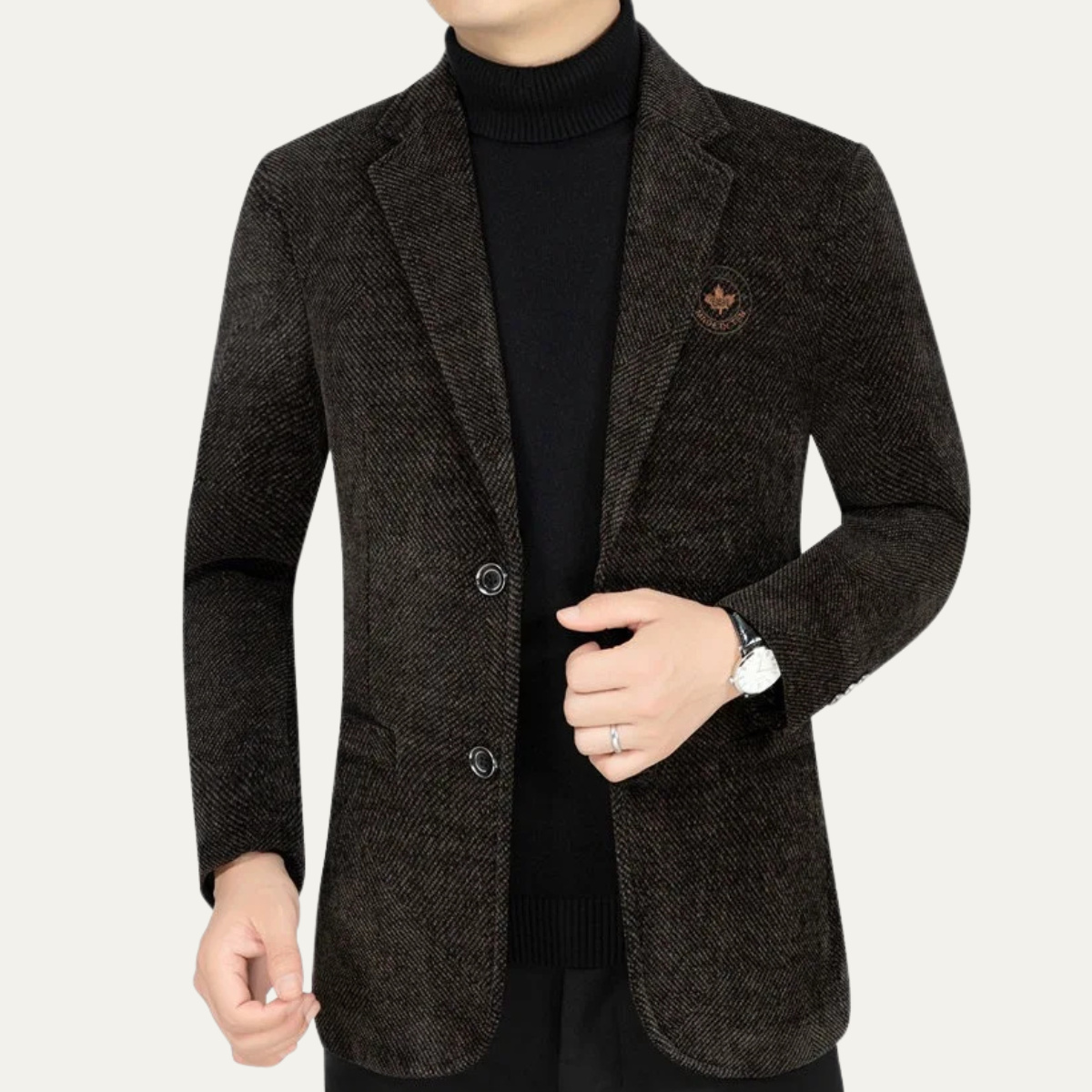 The Westvale Men’s Casual Winter Wool Blazer Jacket