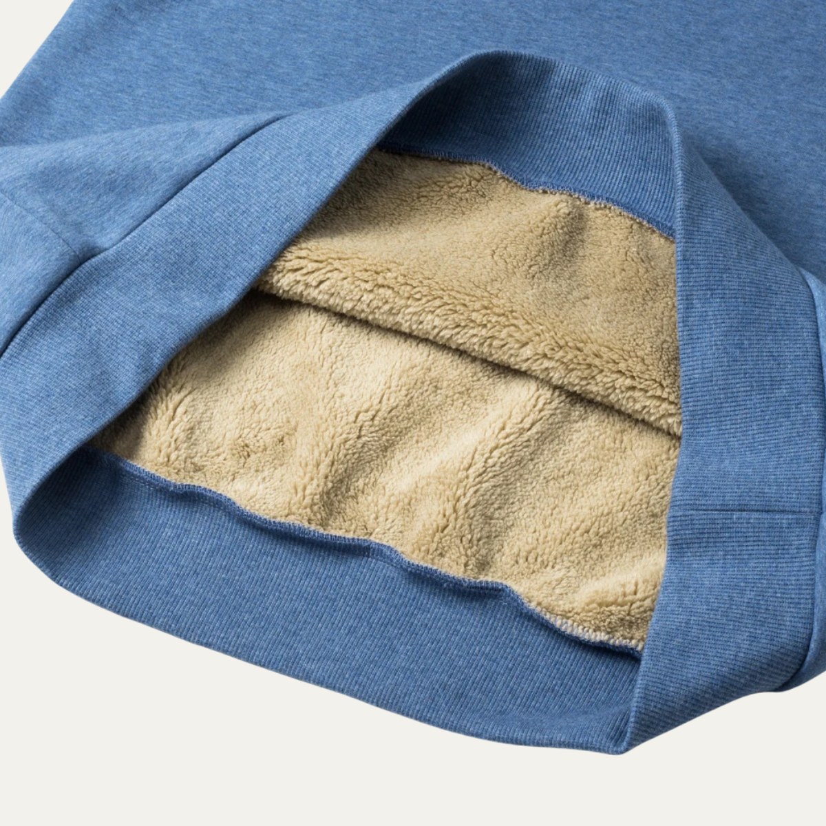 The Trebbiano Men’s Fleece Half Zip Turtleneck Sweater