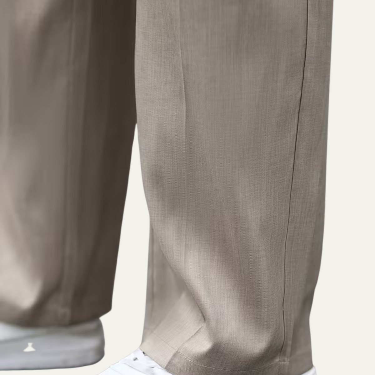 The Cottesloe Men’s Gurkha Wide Leg Pleated Smart Casual Dress Pants