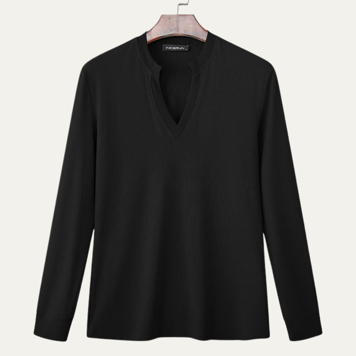 The Lipari Men’s Trendy V Neck Knit Shirt