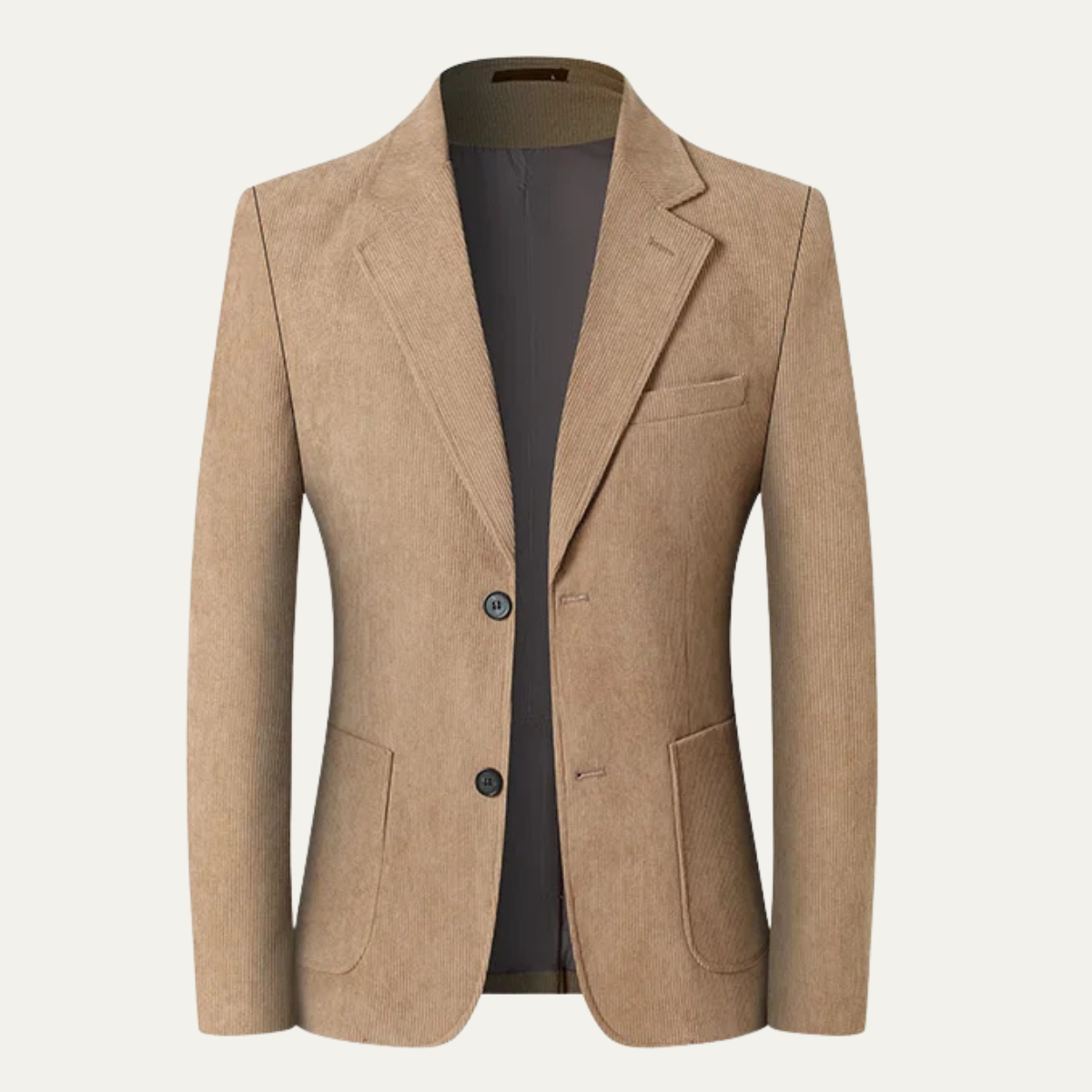 The Stratford Hill Men’s Business Casual Corduroy Blazer Jacket