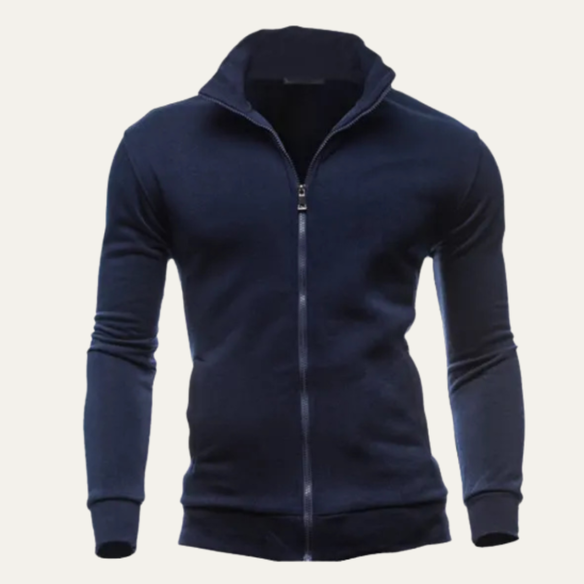 The Rivington Men’s Lightweight Casual Stand Collar Zip Up Jacket