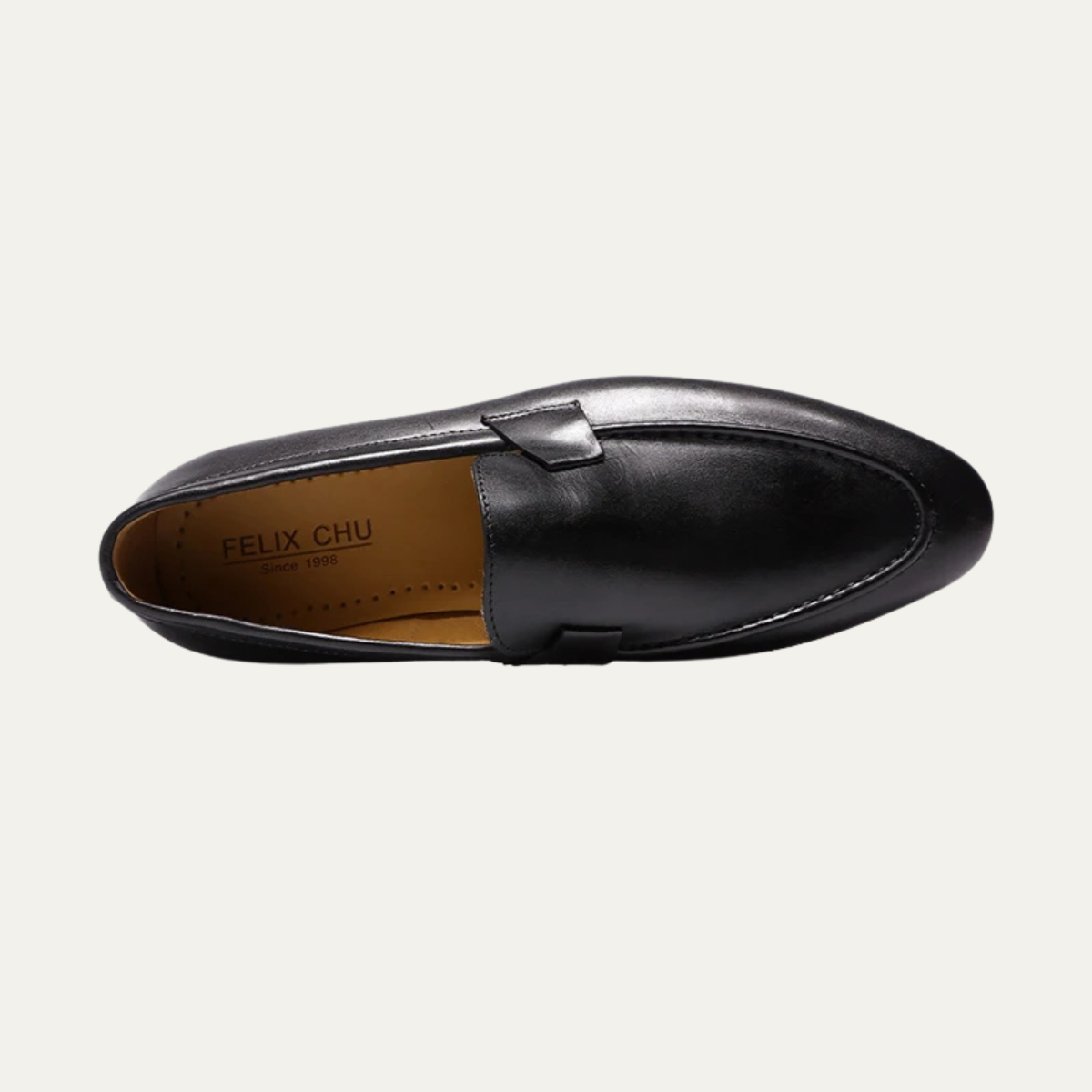 The Redstone Ridge Men's Handmade Business Faux Leather Dress Loafers