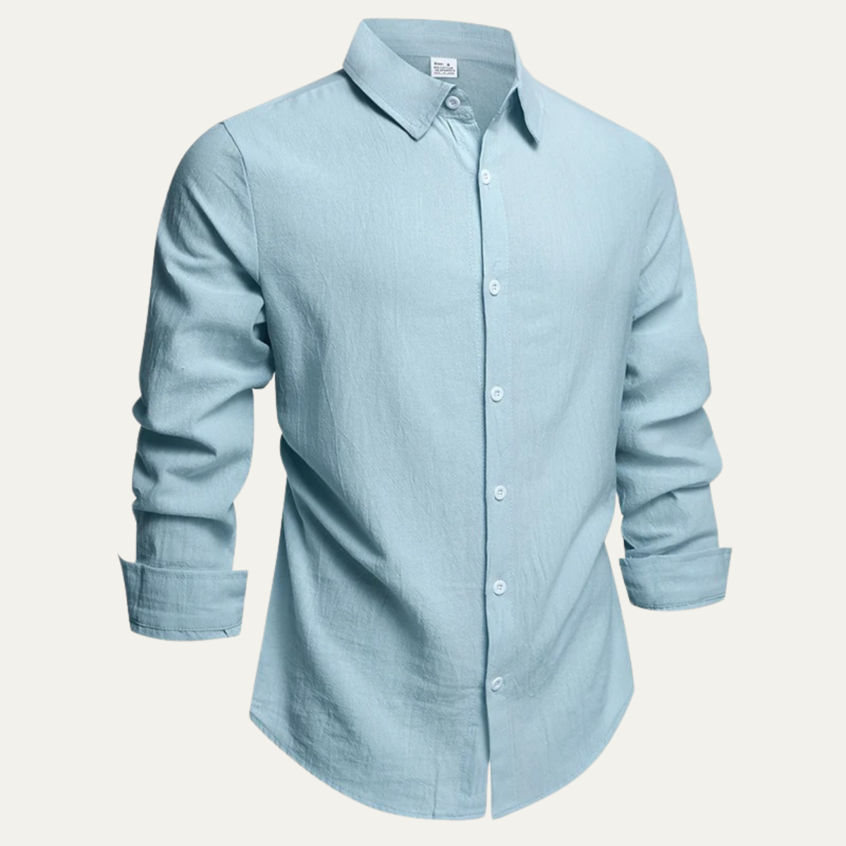 The Sarzana Men’s Business Button Down Linen Cotton Shirt