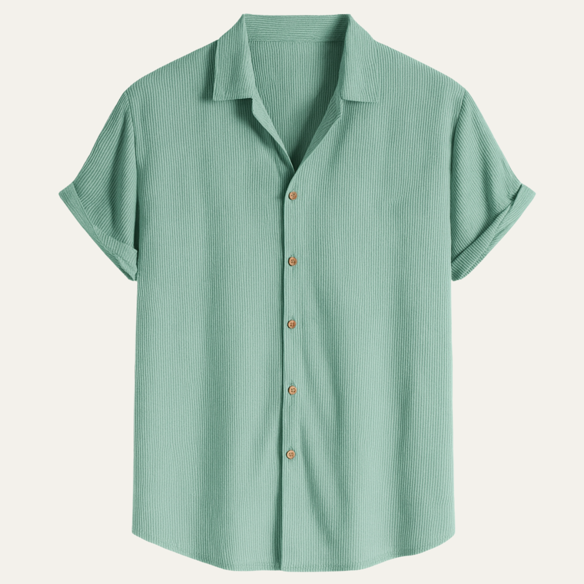 The Cornwall Men's Modern Casual Button Up Corduroy Shirt