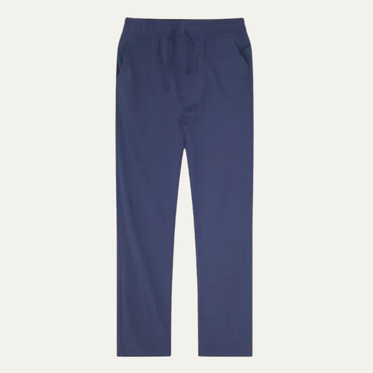 The McLean Men’s Casual Lightweight Linen Pants – Navy Blue