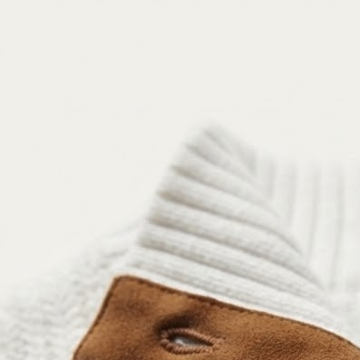The Harringdale Men’s Milano Knit Quarter Zip Sweater with Elbow Patches